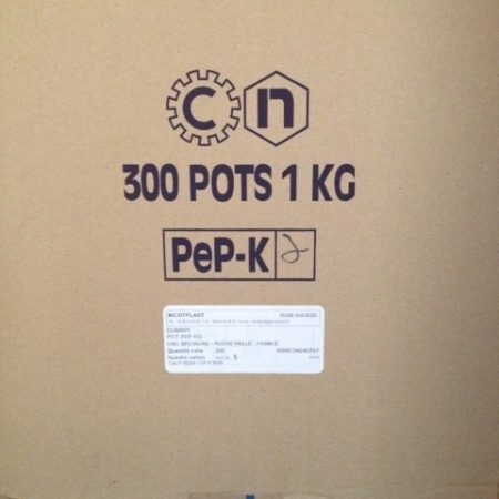 Pot Plastique 1 kg par carton de 300